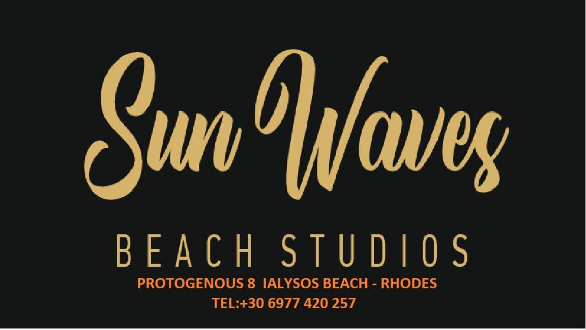 Sunwaves Beach Studio I Ialysos  Extérieur photo